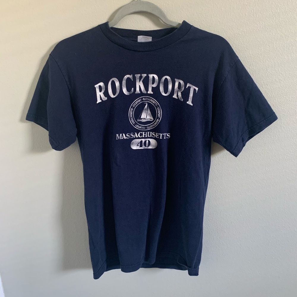 Vintage Styled Rockport Massachusetts T-Shirt